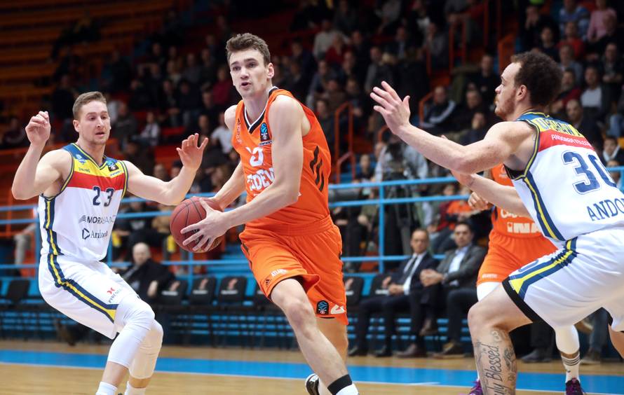 Zagreb: Cedevita protiv Morabanca u 1. kolu Top 16 faze koÅ¡arkaÅ¡kog Eurokupa
