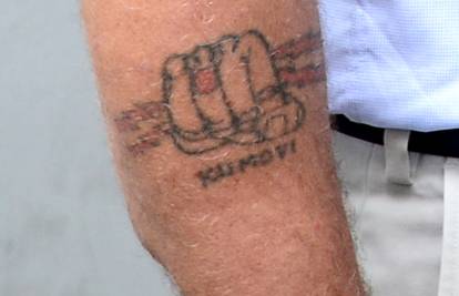 Đakić pokazao tetovažu: 'To imam već 21 godinu, od Oluje'