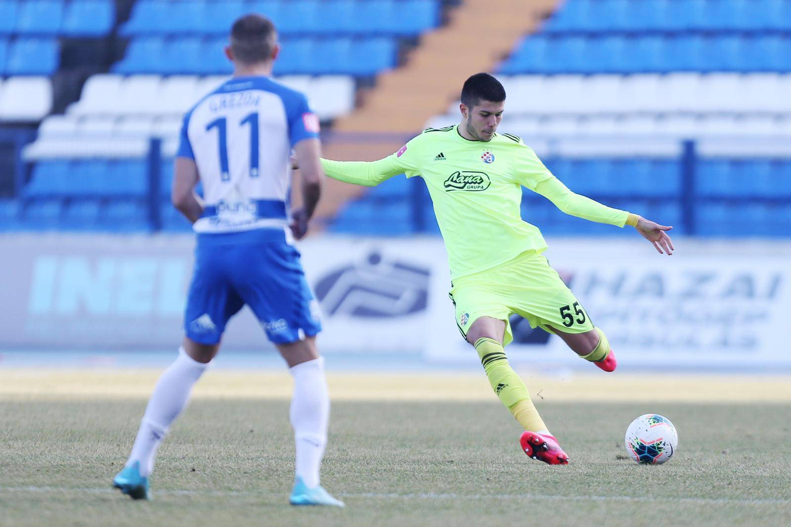 Osijek: NK Osijek i GNK Dinamo u 22. kolu Prve HNL na stadionu Gradski vrt