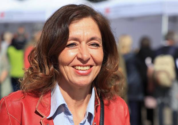 Zagreb: Obilježavanje Svjetskog dana zdravlja na Trgu bana Josipa Jelačića