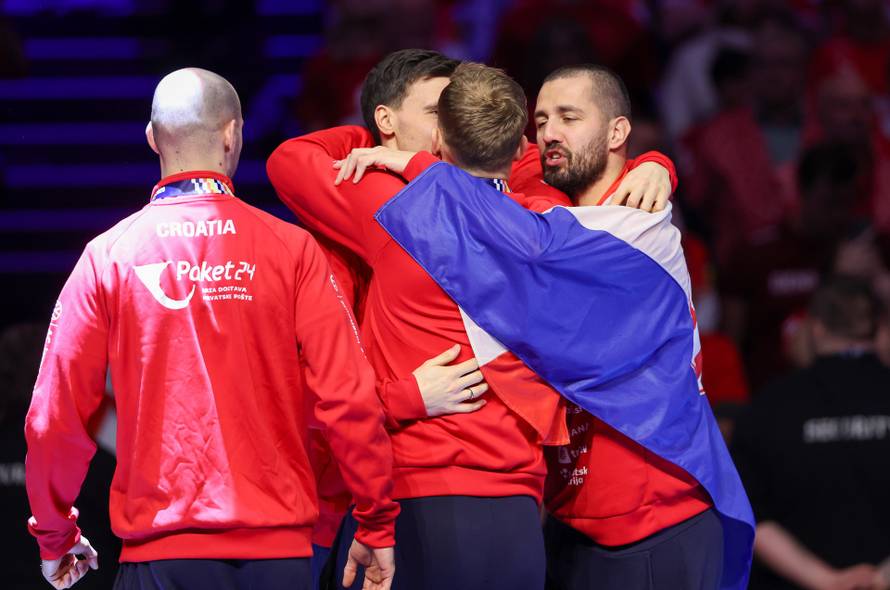 Dodjela medalja hrvatskoj rukometnoj reprezentaciji