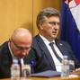 Zagreb: Andrej Plenković u Saboru na raspravi o opozivu ministra Grlića-Radmana