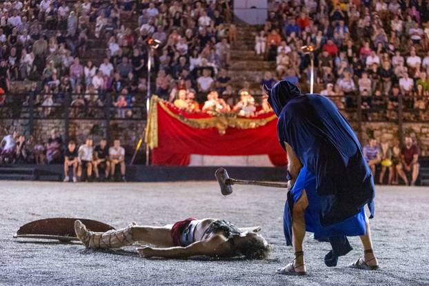 Borbe gladijatora u pulskoj Areni