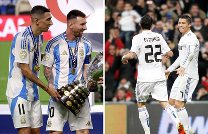 Di Maria: Ronaldo je uvijek htio biti najbolji. Ali Messi ima dar od Boga, sve pretvori u zlato...