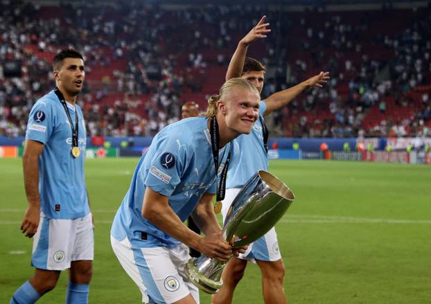 UEFA Super Cup - Manchester City v Sevilla