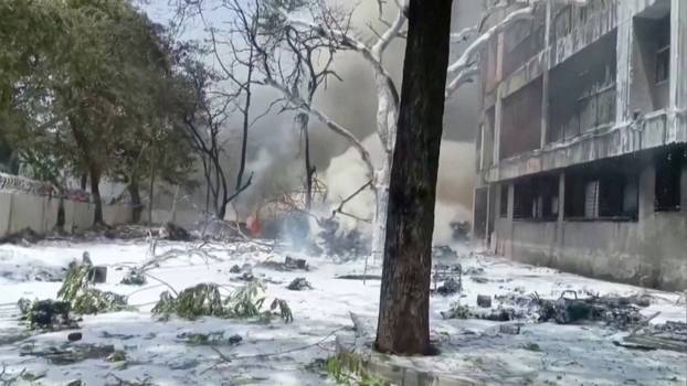 Air India plane with 242 on board crashes at India's Ahmedabad airport