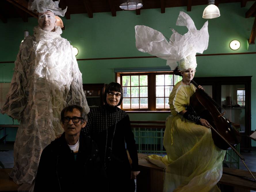 Performans u Botaničkom vrtu: Slavili Alexandra McQueena, a sve je trajalo desetak minuta...