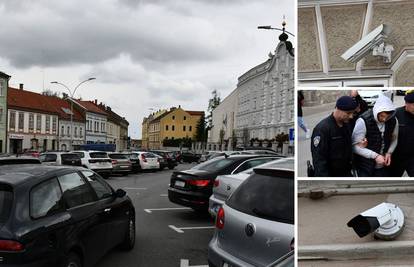 Ovo je parking u Požegi gdje je pretučen mladi vojnik Jakov Bočkaj:  Pokriven je kamerama