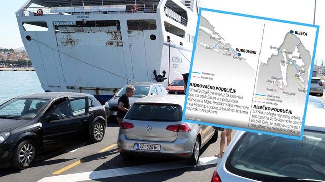 S otoka na otok: Evo kojim sve trajektnim linijama po Jadranu