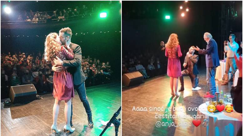 VIDEO Srpsku glumicu partner zaprosio na pozornici usred predstave, publika navijala