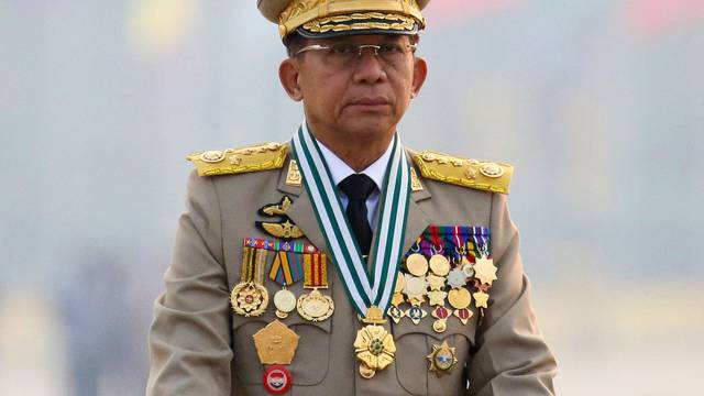 FILE PHOTO: Myanmar celebrates 76th anniversary of the founding of its national army