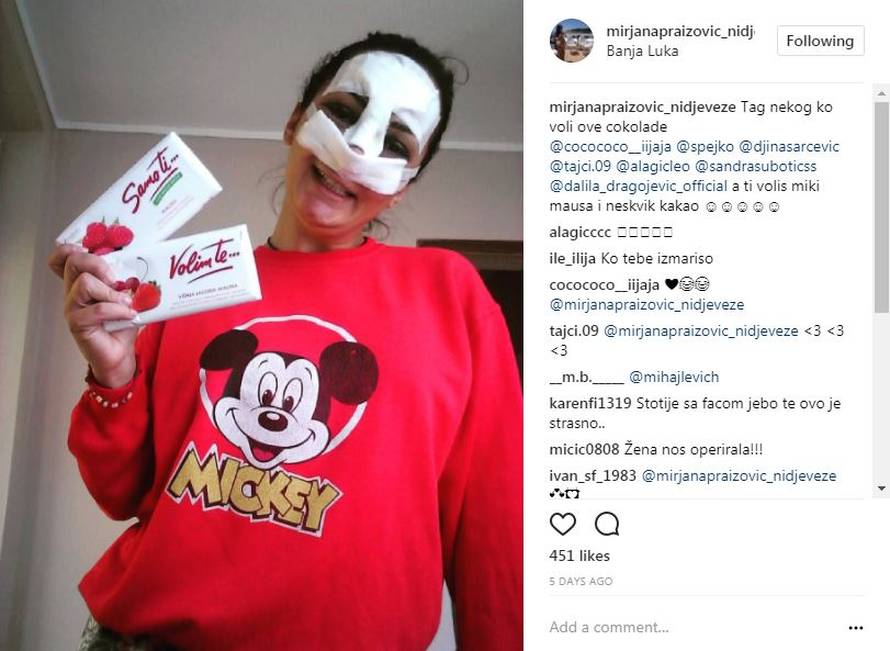 BB Mirjana smanjila nos: 'Što ti je s licem, ovo je strašno?!'