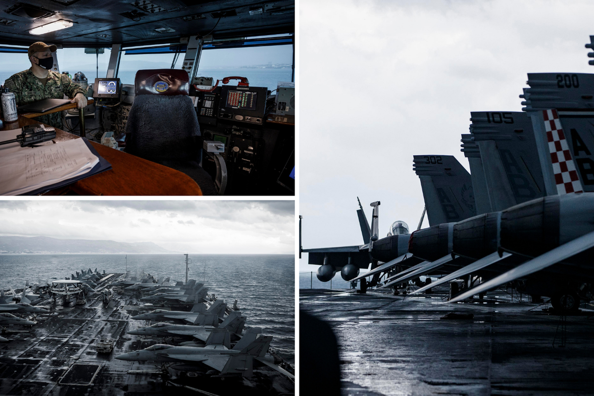 FOTO Bili smo na nosaču aviona Harry S. Truman: Odakle među avionima jedan sa šahovnicom?