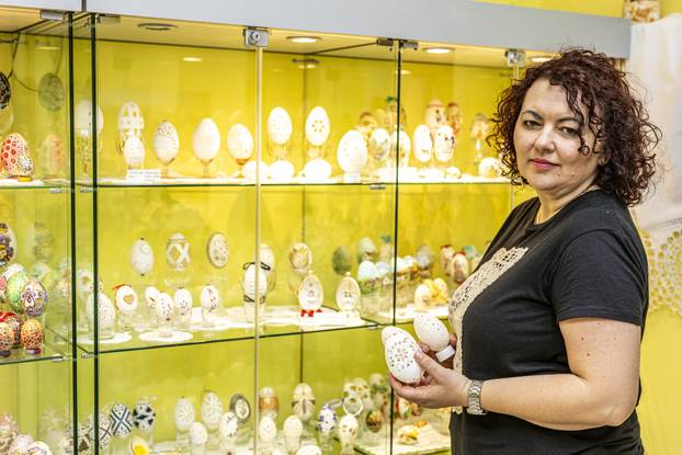 Županja: Amalija Romić radi unikatne uskršnje ukrase