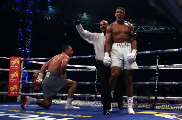 London: Boks, Anthony Joshua - Wladimir Klitschko