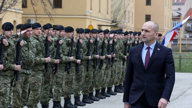 Zagreb: Održana je svečana promocija kadeta na Hrvatskom vojnom učilištu Dr. Franjo Tuđman