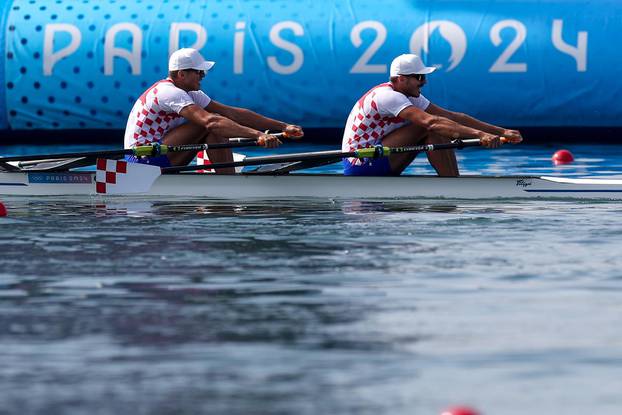 Pariz, Francuska - XXXIII. Olimpijske igre Pariz 2024: Braća Lončarić šesti u finalu B na Olimpijskim igrama