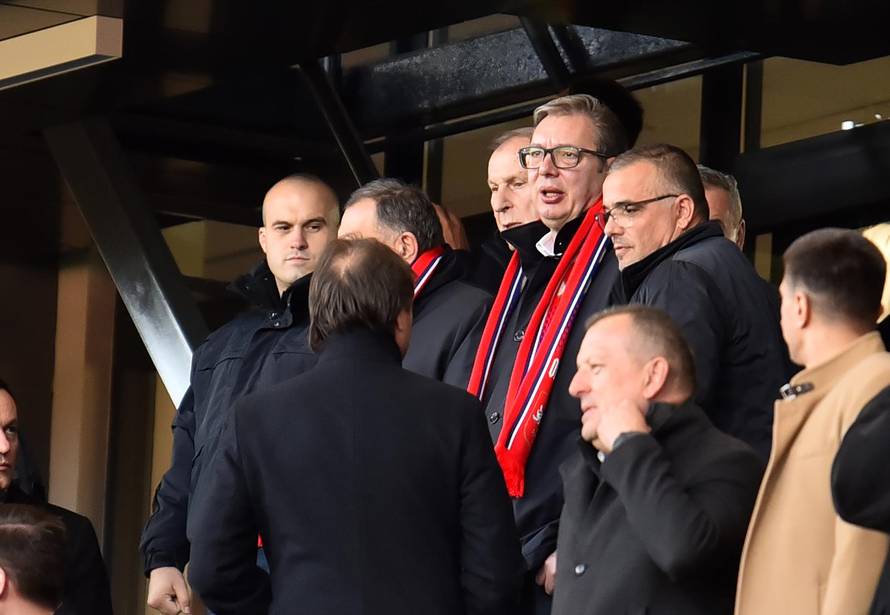 Leskovac: Kvalifikacije za EURO 2024, Srbija - Bugarska 