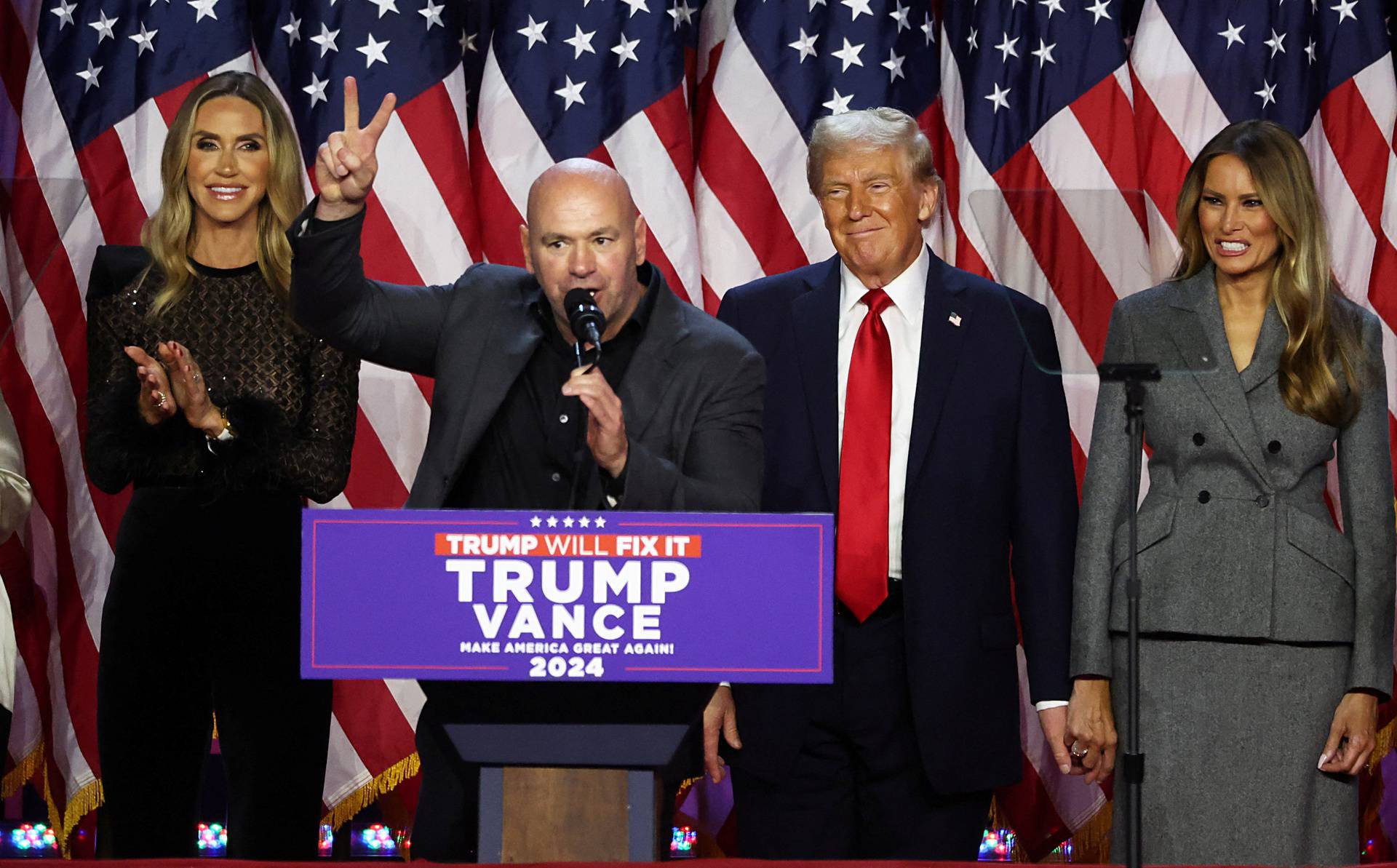 2024 U.S. Presidential Election Night, at Palm Beach County Convention Center, in West Palm Beach, Florida