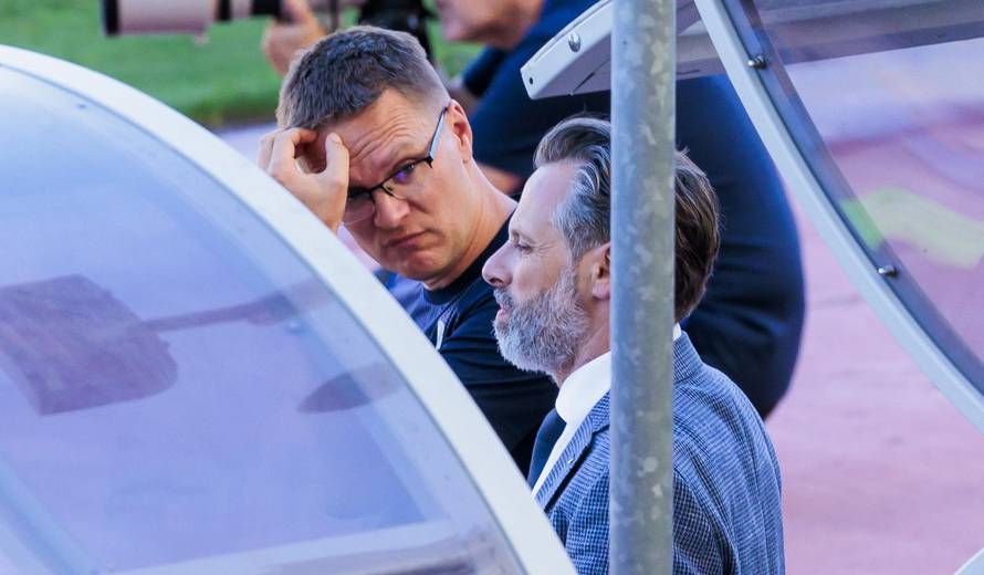 Split: Trening HNK Hajduk prije utakmice konferencijske lige s Vitoria SC