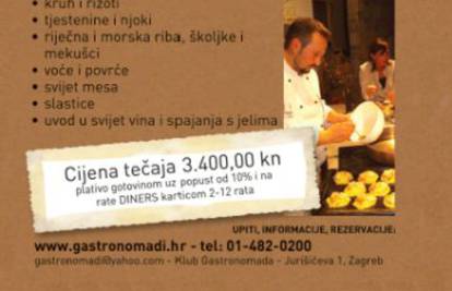 Naučite kuhati kroz pet tjedana u Gastronomadi akademiji