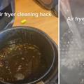 Očistite fritezu na vrući zrak: Za samo par minuta je kao nova