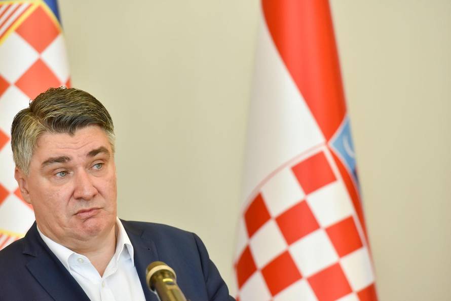 Zagreb: Predsjednik Milanović održao konferenciju za medije