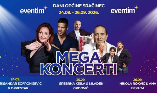 Dani Op&cacute;ine Sra&ccaron;inec: Tri dana glazbe i zabave! Sti&zcaron;u Grdovi&cacute;, Ana Bekuta, Srebrna Krila...
