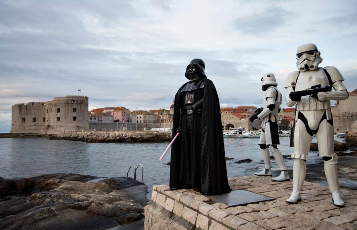 Darth Vader je na Stradunu: Neka Sila bude s gosparima