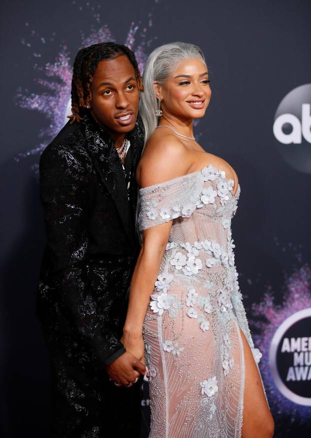 2019 American Music Awards – Arrivals – Los Angeles, California, U.S., November 24, 2019 – Rich The Kid and Antonette Willis