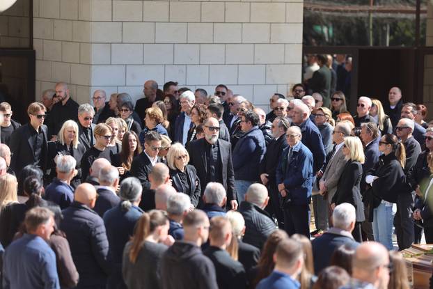 Split: Posljednji ispraćaj oca Igora Tudora