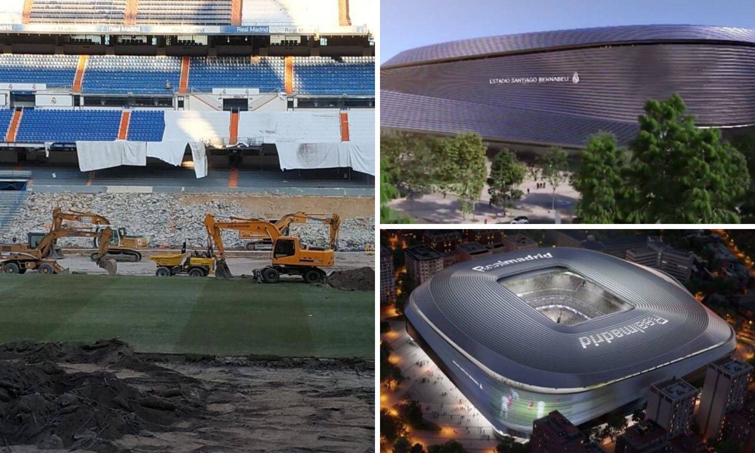 Počeli rušiti Santiago Bernabeu