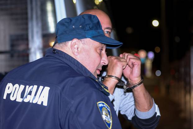 Velika Gorica: Privođenje Leona Lučića na Županijski sud