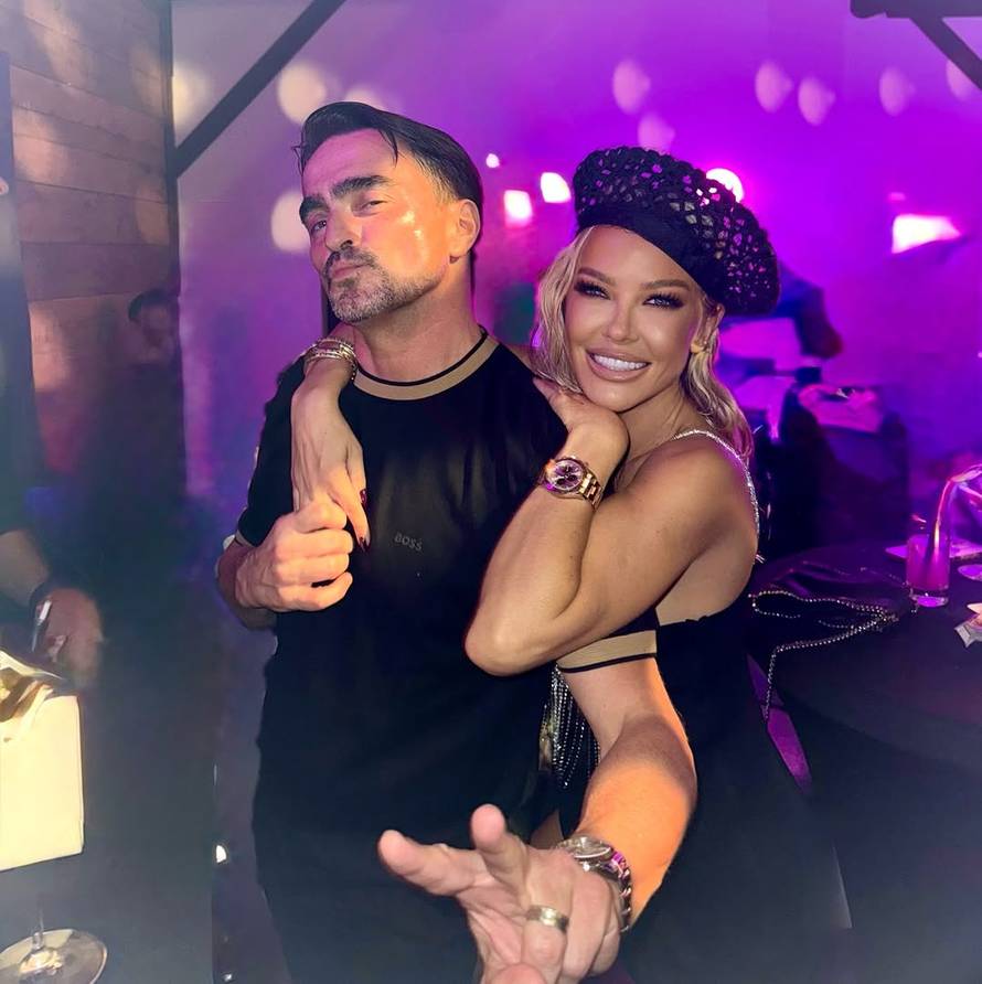 Nema fešte bez Maje Šuput! Slavlje je pretvorila u koncert, a Šime nije skidao kameru s nje