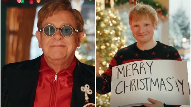 Ed Sheeran i Elton John snimili su humanitarni božićni spot po uzoru na film 'Zapravo ljubav'