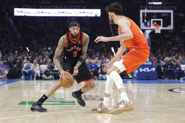 NBA: Toronto Raptors at Oklahoma City Thunder