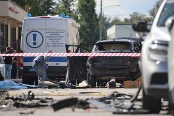 Russian serviceman killed in explosion in St. Petersburg