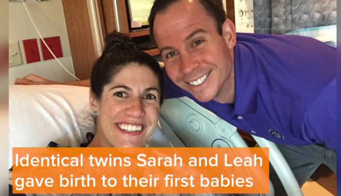 Jednojajčane blizanke rodile u isto vrijeme svoje prvo dijete