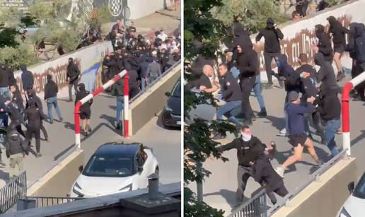 VIDEO Pogledajte kako je došlo do masovne tučnjave BBB-a i Torcide na Pujankama u Splitu