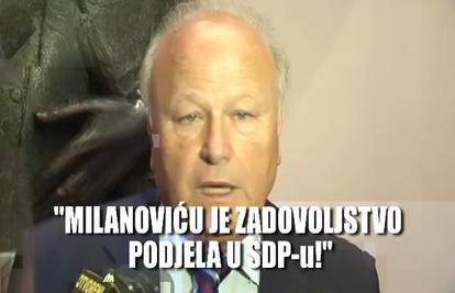 Linić o Milanoviću: 'On je zadovoljan podjelom u SDP-u'