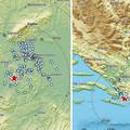 Tijekom noći dva potresa, kraj Pokupskog jačine 2,5, a kod Dubrovnika 3,3 po Richteru