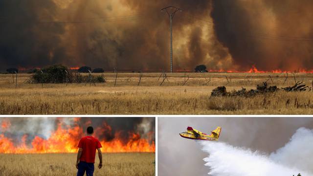 Požari haraju Europom: Dvoje je ljudi poginulo u Španjolskoj, u Portugalu gori 30.000 hektara