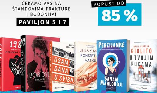 Ne propusti Frakturine hit-naslove na Interliberu - junaci i priče koje nećeš lako zaboraviti!