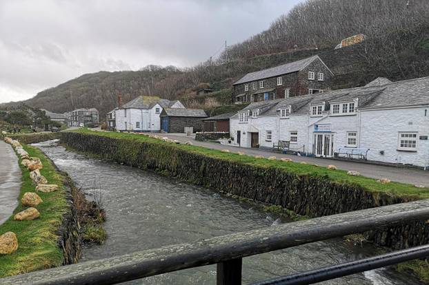 Police search Cornwall village of Boscastle