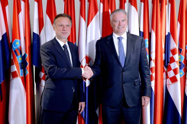 Zagreb: Jandroković primio glavnog tajnika Organizacije za ekonomsku suradnju i razvoj Mathiasa Cormanna
