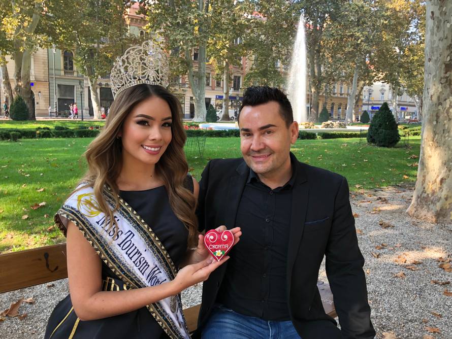 Najljepša žena svijeta posjetila Zagreb: 'Imate krasnu zemlju'