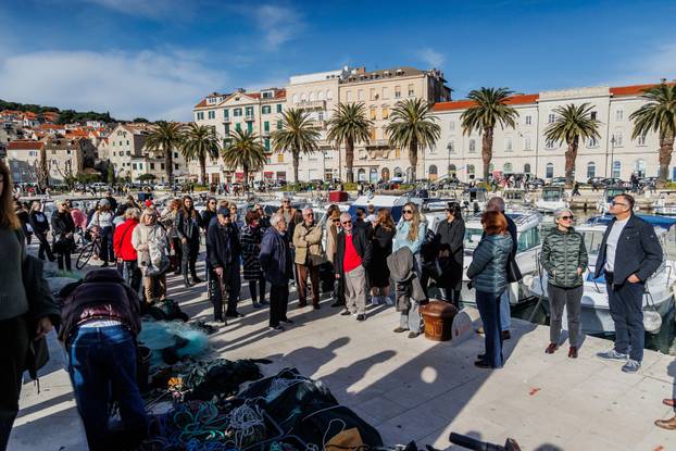 Split: Skup solidarnosti za studente u Srbiji