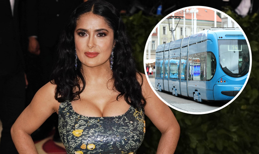 Salma Hayek provozat će se tramvajem: Set seli i u Zagreb