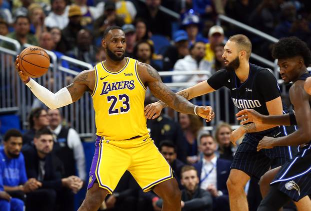 NBA: Los Angeles Lakers at Orlando Magic