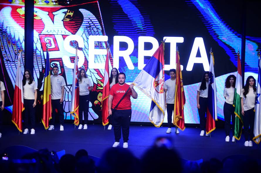 Beograd: Svečana ceremonija otvaranja 37. Europskog vaterpolo prvenstva za muškarce - Beograd 2026.